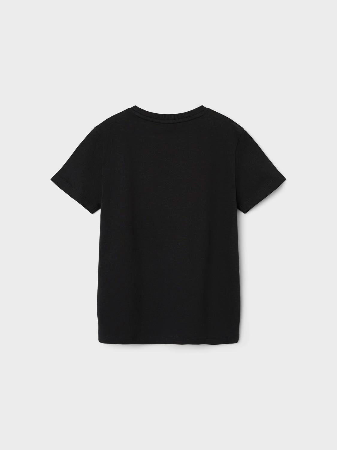 NKMTORSTEN T-Shirts & Tops - Black